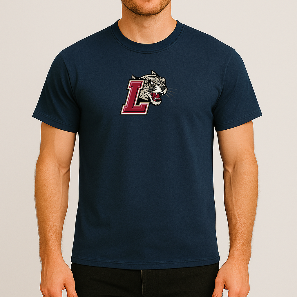 Men's Lafayette Leopards Logo Cotton T-Shirt