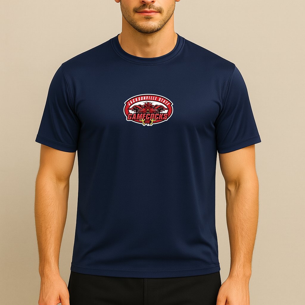 Men's Jacksonville State Gamecocks Logo Polyester T-Shirt