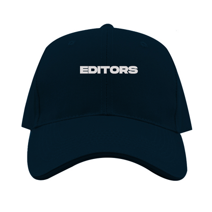 Editors  Logo  Dad Baseball Cap Hat
