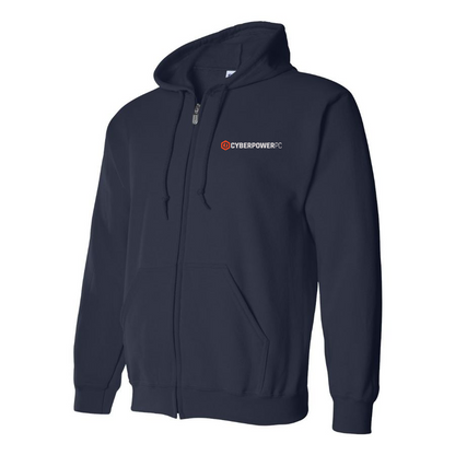Men's CyberPowerPC Logo Zipper Hoodie