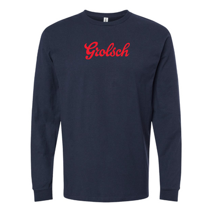 Youth Grolsch Logo Cotton Long Sleeve T-Shirt