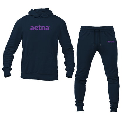 Men's Aetna Logo Hoodie Joggers Set