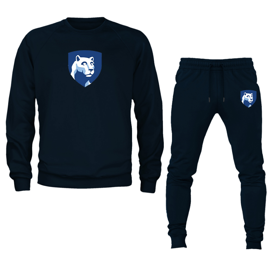 Men's Penn State Symbol Crewneck Sweatshirt Joggers Suit