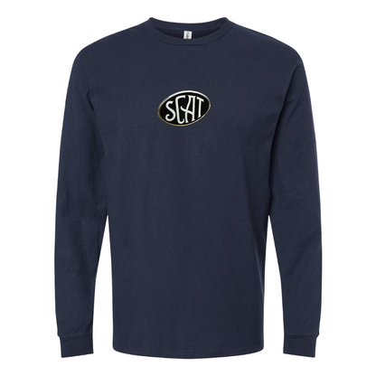 Youth SCAT Logo Cotton Long Sleeve T-Shirt