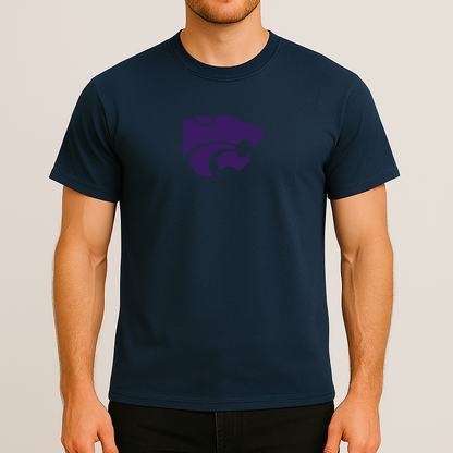 Men's Kansas State Wildcats Logo Cotton T-Shirt