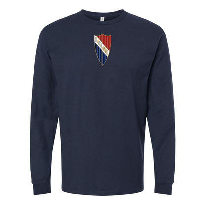 Men's Oakland Logo Long Sleeve T-Shirt