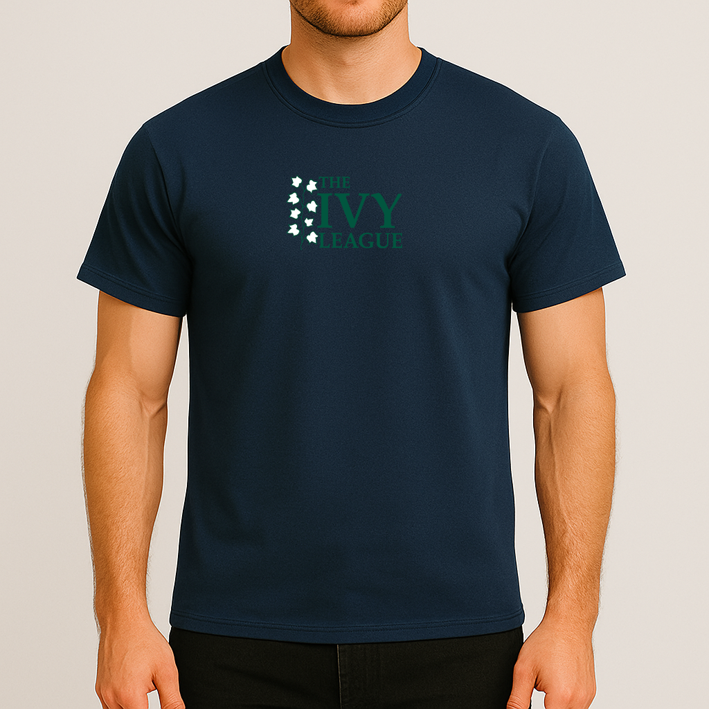Men's Ivy League Logo Cotton T-Shirt