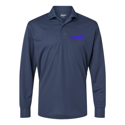 Men's  Amil Paragon Prescott Long Sleeve Polo