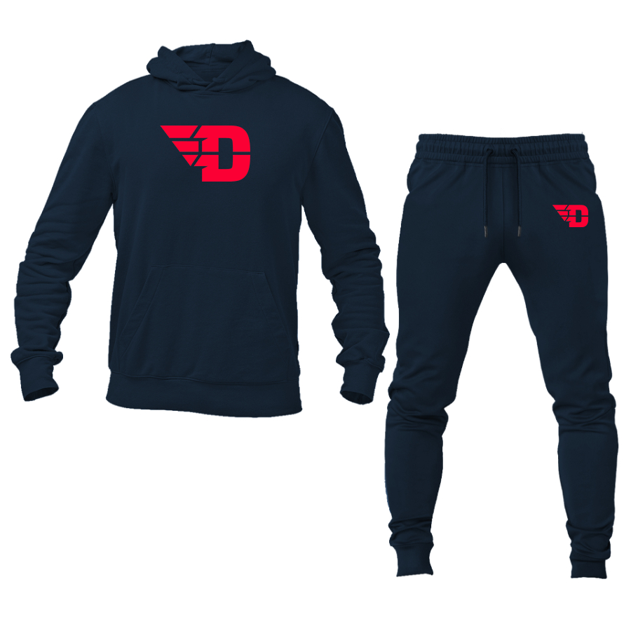 Men's  Dayton Flyers Hoodie Joggers Set