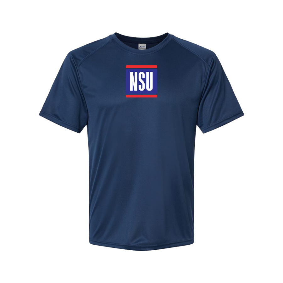 Men's NSU Logo Polyester T-Shirt