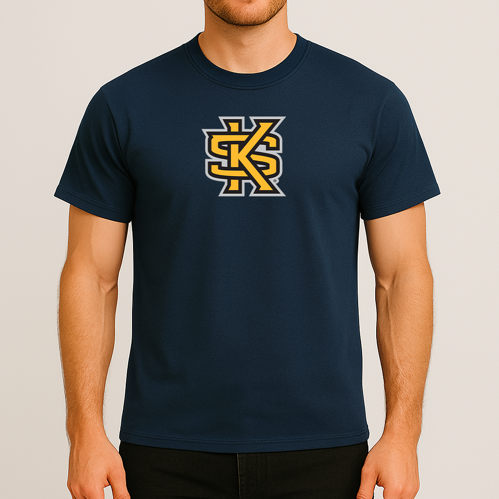 Men's Kennesaw State Owls Logo Cotton T-Shirt
