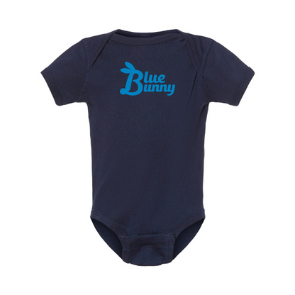 Blue Bunny Logo Baby Onesie Romper
