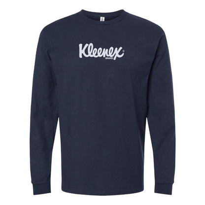 Men's Kleenex Logo Cotton Long Sleeve T-Shirt
