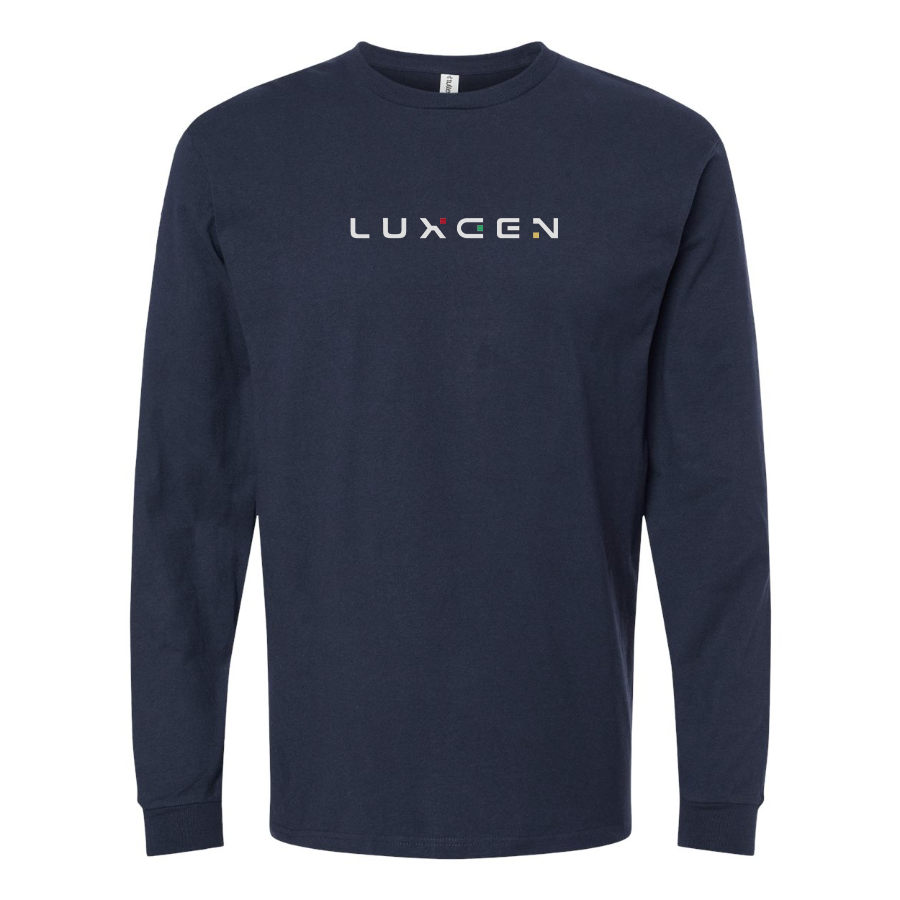 Men's Luxgen Logo Cotton Long Sleeve T-Shirt