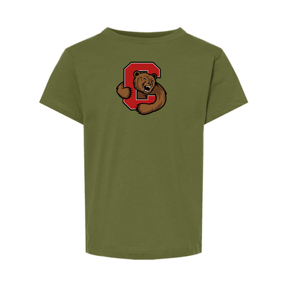 Cornell Big Red BELLA  CANVAS Toddler Jersey Tee