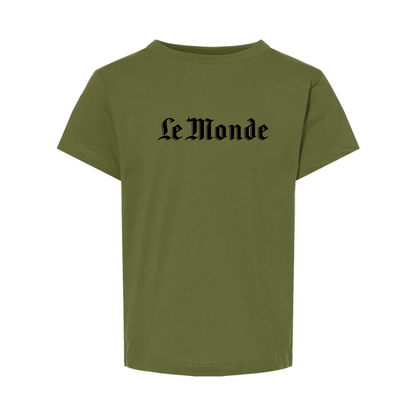 Le Monde BELLA  CANVAS Toddler Jersey Tee