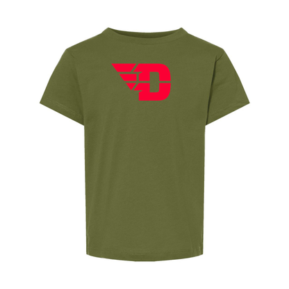 Dayton Flyers BELLA  CANVAS Toddler Jersey Tee