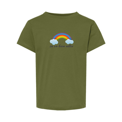 Ça va bien aller BELLA  CANVAS Toddler Jersey Tee