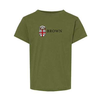 Brown University BELLA  CANVAS Toddler Jersey Tee