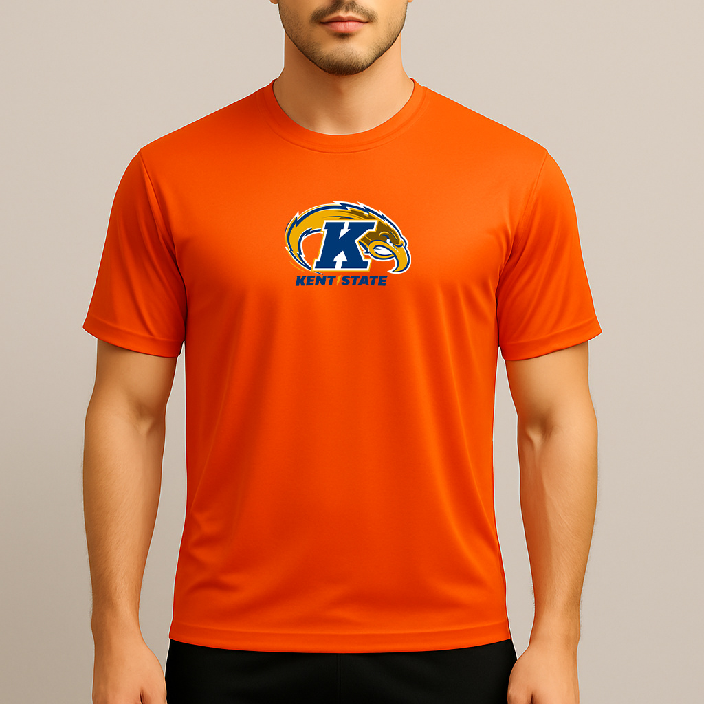 Men's Kent State Golden Flashes Logo Polyester T-Shirt