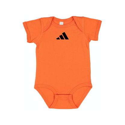 Adidas Logo Baby Onesie Romper