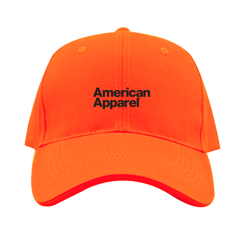 American Apparel  Logo  Dad Baseball Cap Hat