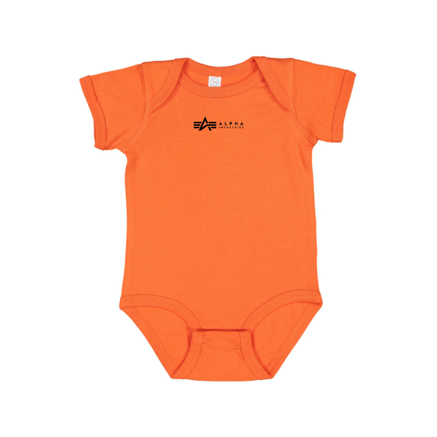 Alpha Industries Logo Baby Onesie Romper