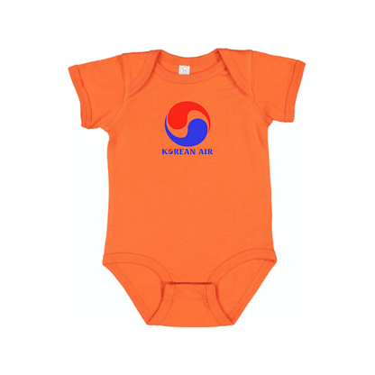 Korean Air Logo  Baby Onesie Romper