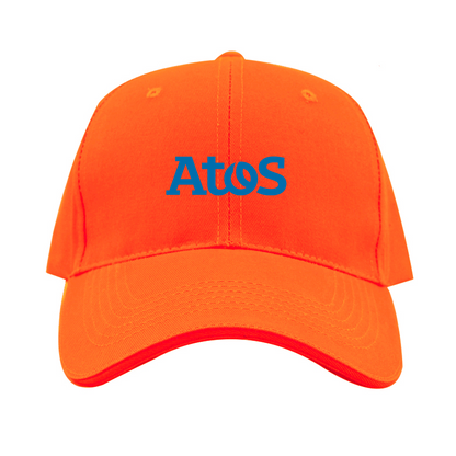 Atos Logo  Dad Baseball Cap Hat