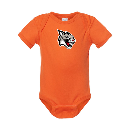 Davidson Wildcats  Rabbit Skins Infant Baby Rib Bodysuit