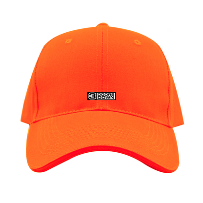 3 Doors Down Logo  Dad Baseball Cap Hat