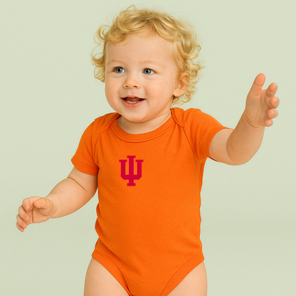 Indiana Hoosiers Logo Baby Romper Onesie