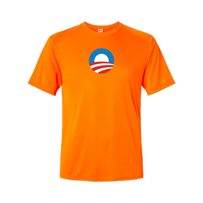 Men's Obama Logo Polyester T-Shirt