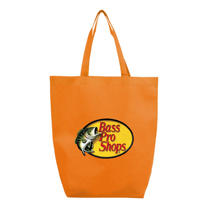 Bass Pro Shops Logo Q-Tees Non-Woven Gusset Bottom Tote