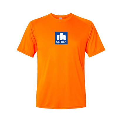 Men's Saehan Motors Logo Polyester T-Shirt