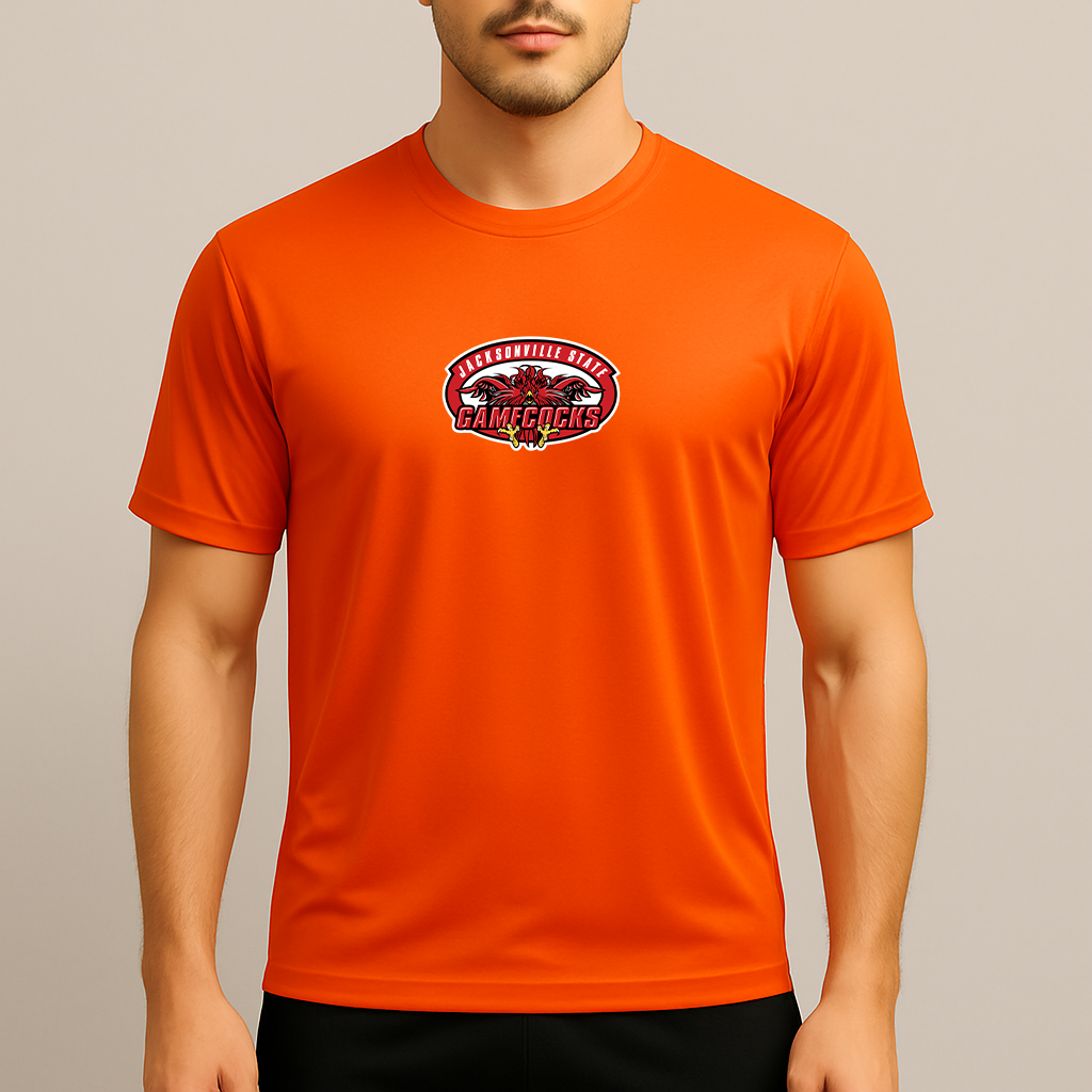 Men's Jacksonville State Gamecocks Logo Polyester T-Shirt