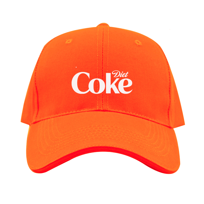 Diet Coke Logo  Dad Baseball Cap Hat
