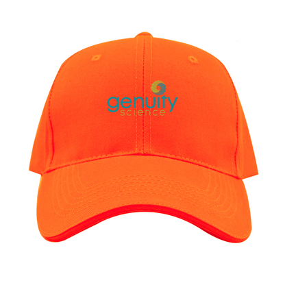 Genuity Science Logo  Dad Baseball Cap Hat