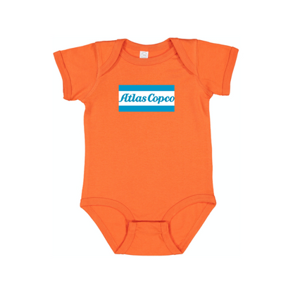 Atlas Copco Logo Baby Onesie Romper