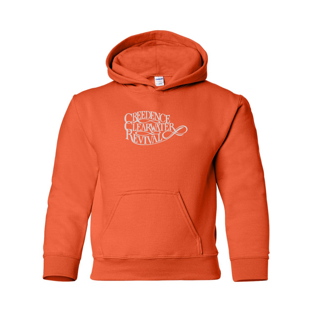 Youth Creedence Clearwater Revival Gildan Heavy Blend  Hooded Sweatshirt