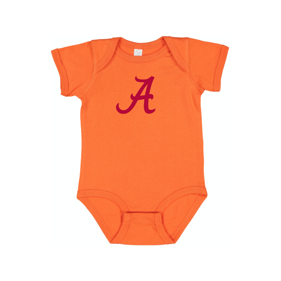 Alabama Crimson Tide Logo Baby Onesie Romper