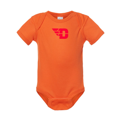 Dayton Flyers  Rabbit Skins Infant Baby Rib Bodysuit