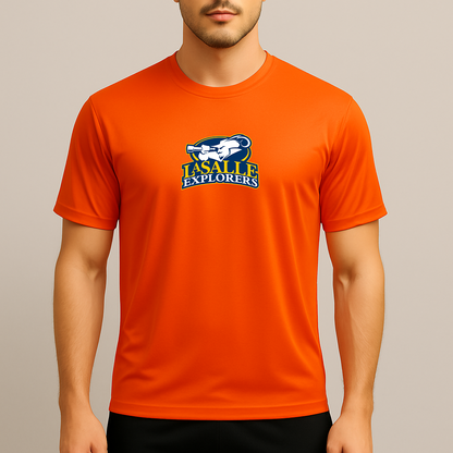 Men's La Salle Explorers Logo Polyester T-Shirt