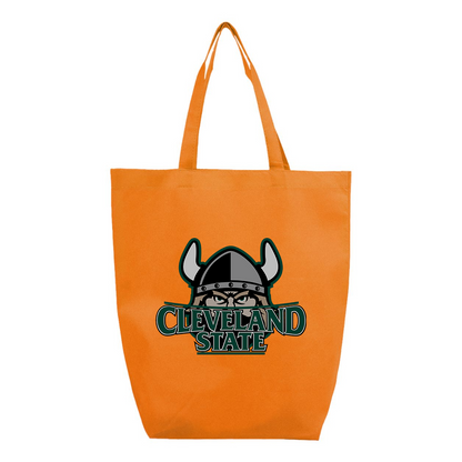 Cleveland State Vikings    Q-Tees Non-Woven Gusset Bottom Tote