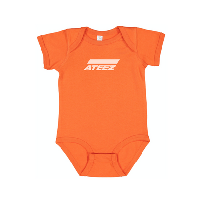 Ateez Logo Baby Onesie Romper
