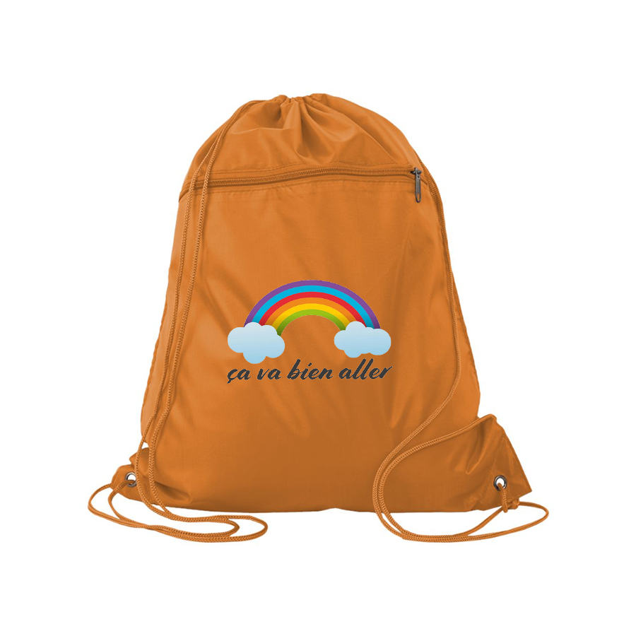 Ça va bien aller Q-Tees - Polyester Cinchpack