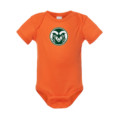 Colorado State Rams Rabbit Skins Infant Baby Rib Bodysuit