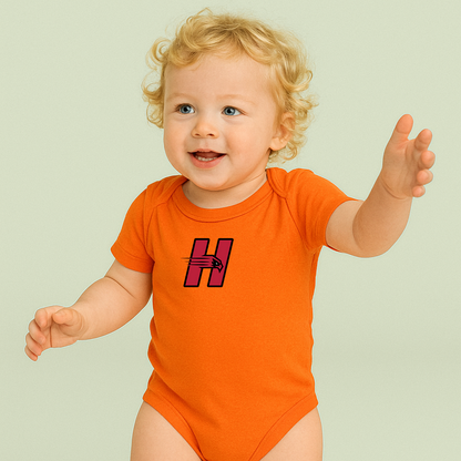 Hartford Hawks Logo Baby Romper Onesie
