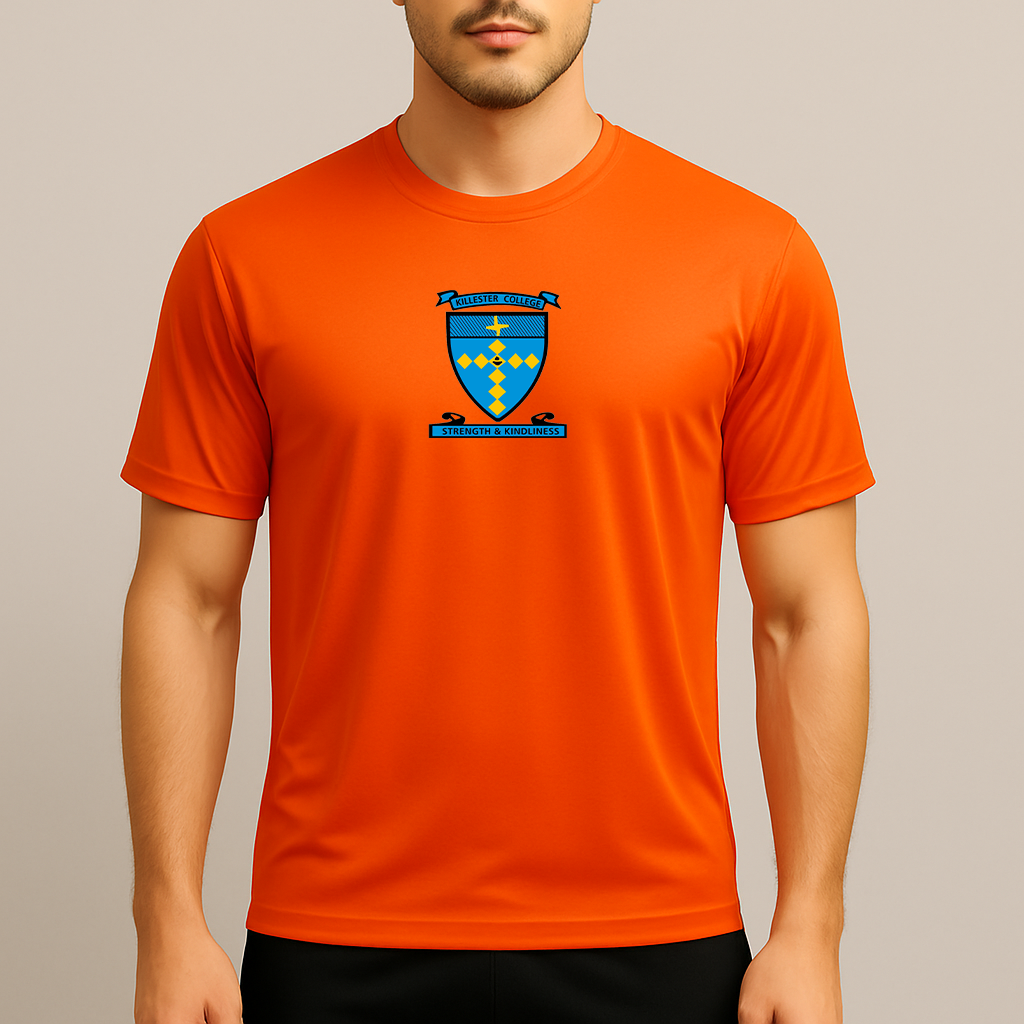 Men's Killester College Logo Polyester T-Shirt