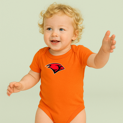 Incarnate Word Cardinals Logo Baby Romper Onesie